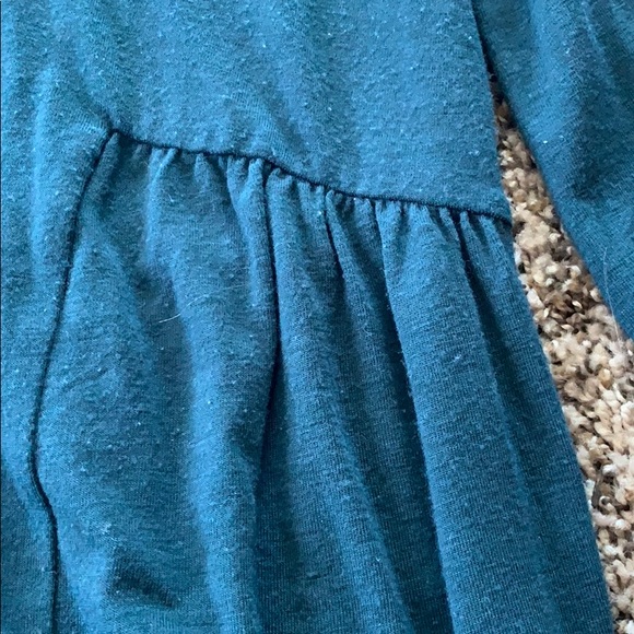 Loft teal peplum top - Picture 2 of 3